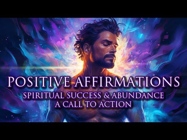 Positive Affirmations  Spiritual Success, Abundance Mindset, Call to Action | Listen While Sleeping