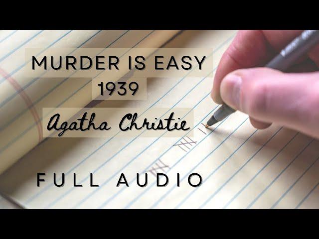 Murder is Easy 1939 by Agatha Christie | Full Length Audio | Audiobook echo