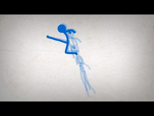 ALAN BECKER - Stick Figure Animation (revamped)