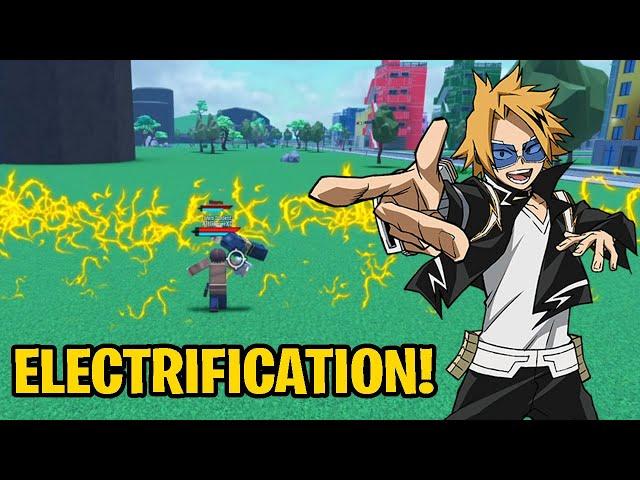 ELECTRIFICATION IS ACTUALLY REALLY COOL! | Boku No Roblox