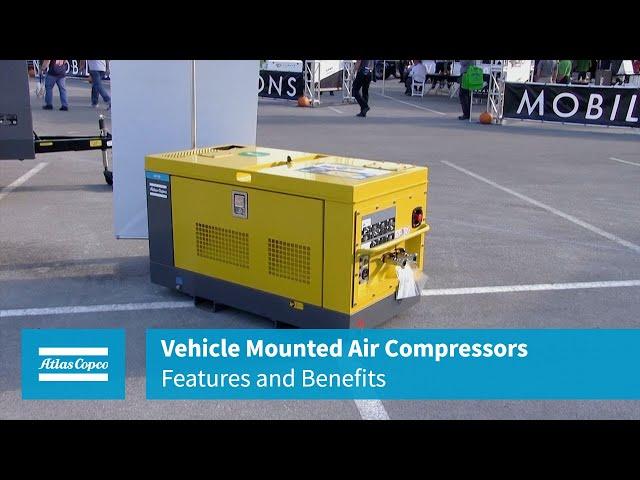 Vehicle Mounted Air Compressors – Features and Benefits | Atlas Copco Power Technique