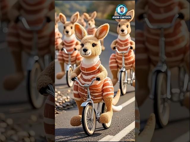 kangaroo cycle চলাই গই আছে #bebela #bebela #assamesecartoon #axomcartoon