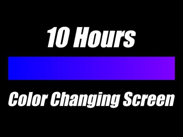 Color Changing Mood Led Lights - Blue Violet Purple Screen [10 Hours]