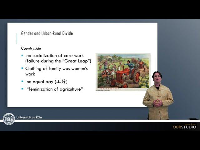 Social History: Gender and Ethnicity (社会史: 性别与民族), "Studying Maoist China" (6), Prof. Felix Wemheuer