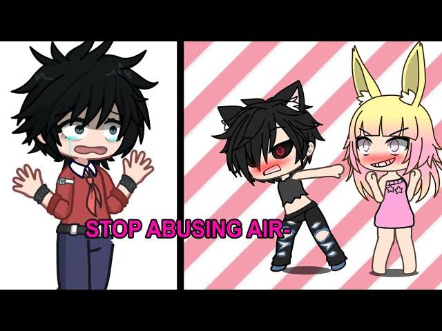 Reacting to Gacha Brats "Abusing" Air: 