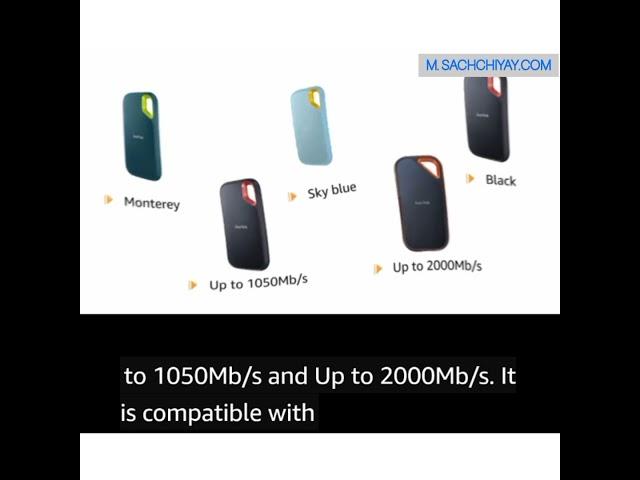 PORTABLE 1TB EXTERNAL SSD SANDISK With Regards M SACHCHIYAY.COM NITESH +919632246322 +919844304443