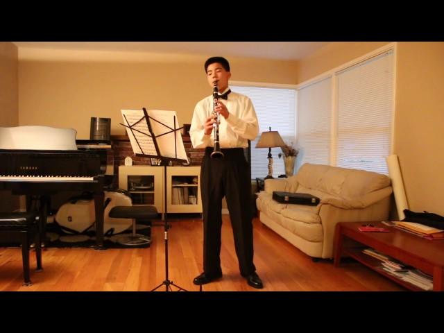 Jasper Wang Sonata Op 167 by Saint Saens