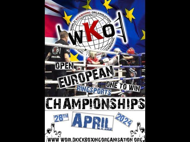 The 2024 WKO European  Ringsports Championships (Ring 3)