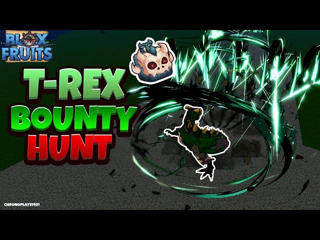 NEW T-Rex Fruit is OVERPOWERED (Blox Fruits Bounty Hunting Winter Update)