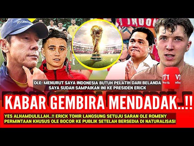 MASUK AKAL!! GARA GARA INI OLE ROMENY SARANKAN PSSI CARI PELATIH ASAL BELANDA JELANG TIMNAS VS SAUDI