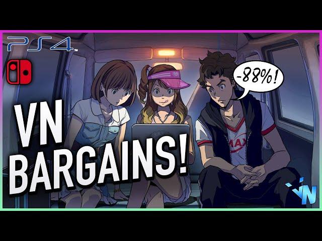 12 GREAT Visual Novel Bargains for Golden Week! PS4 & Nintendo Switch!