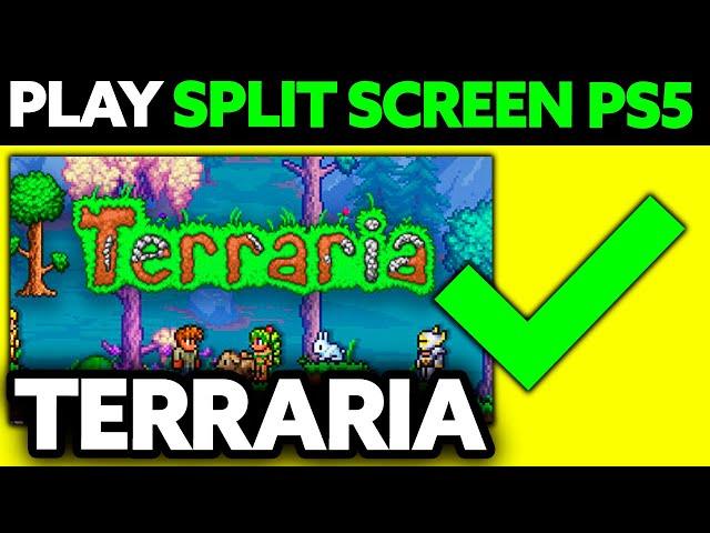 How To Play Terraria Split Screen PS5 (2024) - Step by Step