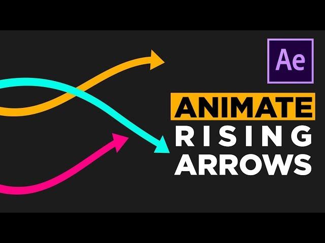 How to Create Animated Rising Arrows in After Effects Tutorial