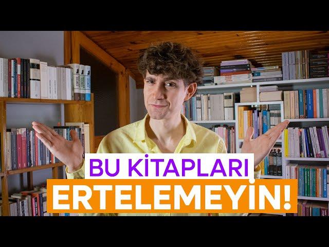 Bu Kitapları Okumayı ERTELEMEYİN! - Kitap Önerileri