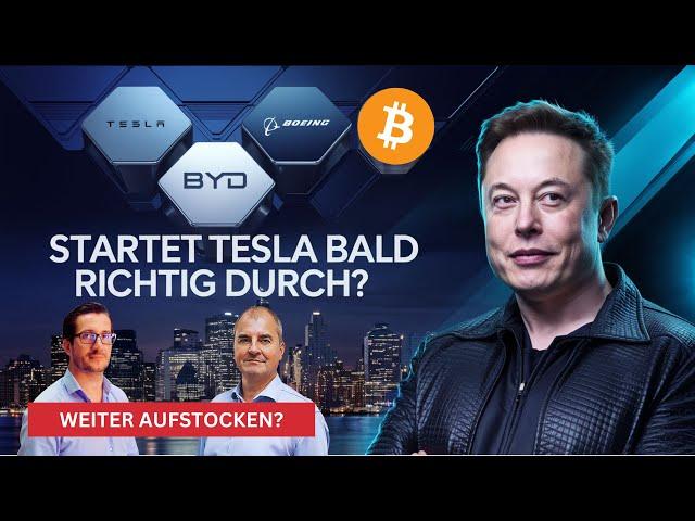 Tesla auf dem Weg zu neuen Rekordhöchstständen? Boeing | BYD | Bitcoin