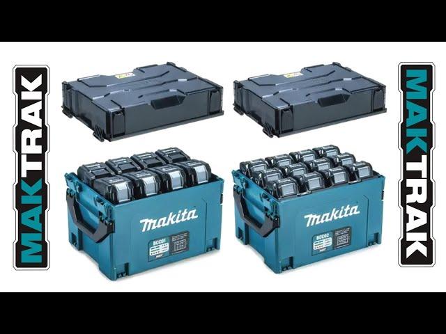 What is Makita MakTrak? And a Makita 12 Port Battery Charger!