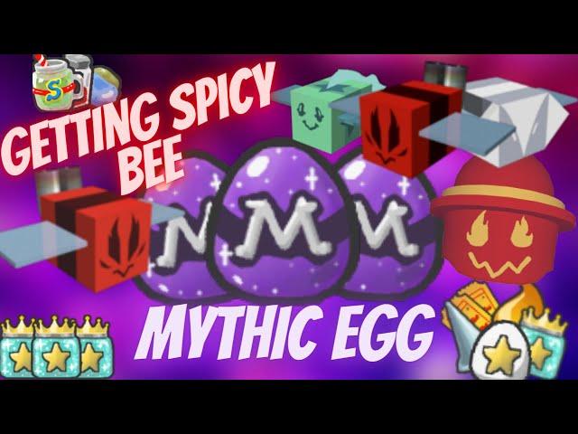 Getting A Mythic Egg Getting Lots Rewards + Mythic Meteor Shower (Bee Swarm Simulator) (Roblox)