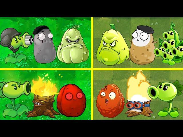 Random Team Plant PvZ 1 vs PvZ 2 - Who Will Win?