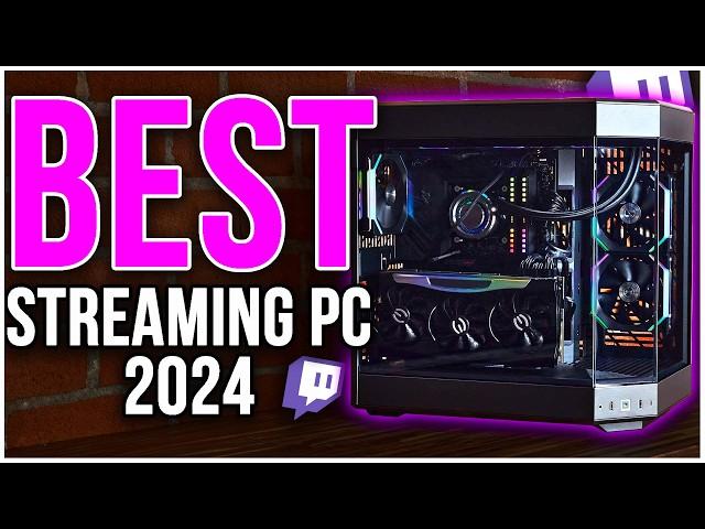 Best Prebuilt STREAMING PC in 2024 🟣1080p ,1440p and 4K