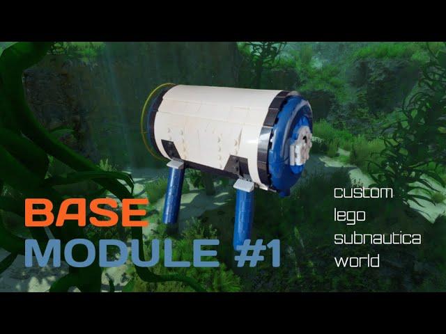 BASE MODULE tutorial #1 | Custom LEGO Subnautica World #2