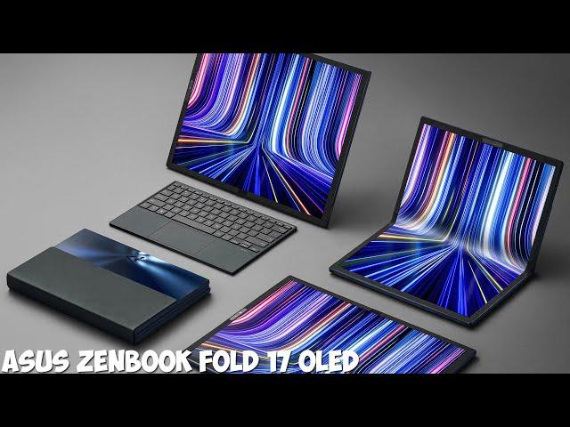 Ноутбук будущего ASUS ZenBook Fold 17 OLED обзор характеристик