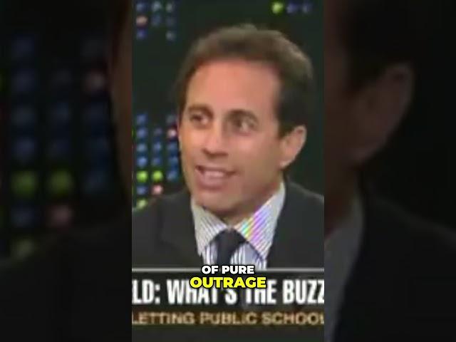 Jerry Seinfeld's Reaction to Larry King's Blunder #celebrity #interview #larryking #jerryseinfeld