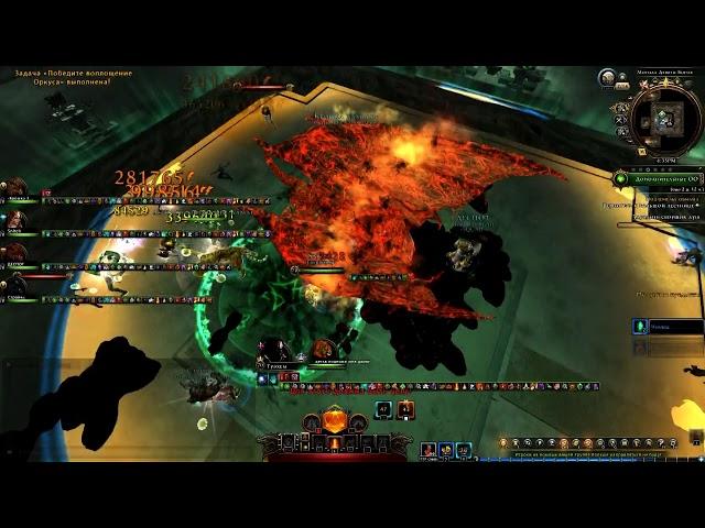 Neverwinter Online Чернокнижник М13 Большие боссы и маленький чк