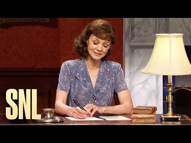 The War in Words: Bertie and Mary - SNL