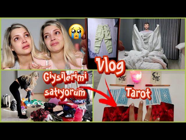 BU SEFER AĞLATAN VLOG!  SİZE TAROT BAKIYORUM BÜŞRA PEKTAŞ