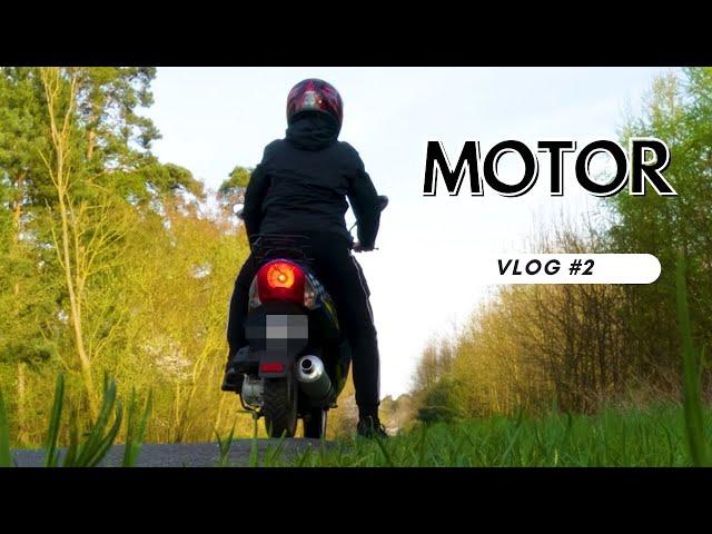 Motor 50cc³ skuter motorower | Vlog #2