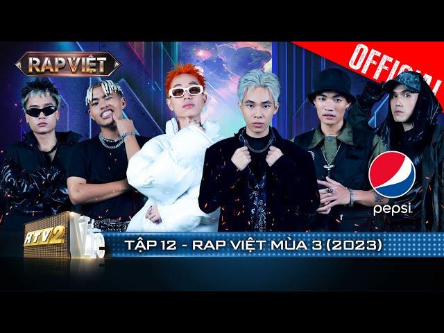 RAP VIET 3 – Eps 12: Karik admires Tez, Double2T Dlow rocks the stage with their breakthrough