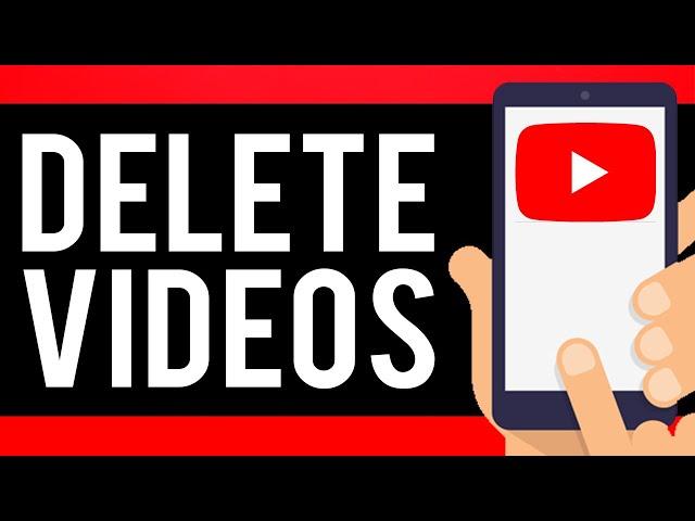 How To Delete YouTube Videos From YouTube Channel on Mobile (2024)