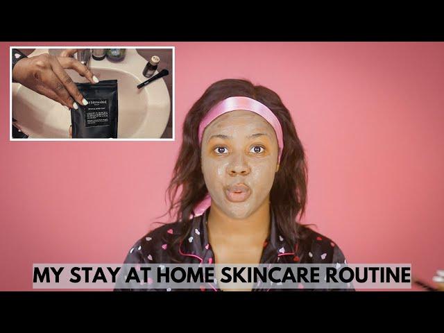 MY STAY AT HOME SKINCARE ROUTINE | IAMYEYCHI