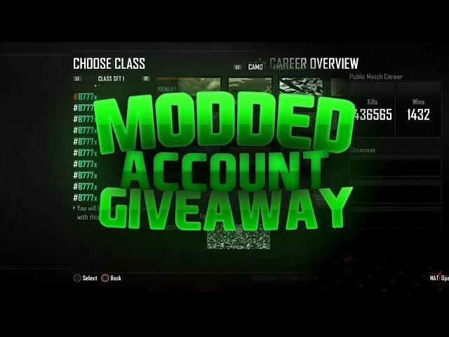 ⍟FREE MODDED ACCOUNT GIVEAWAY!! [READ BELOW+New Outro]⍟