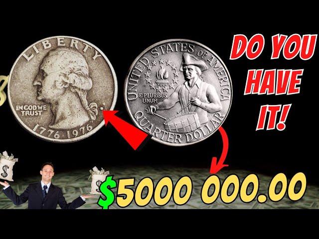 Top 10 most valuable Quarters Rarest US Quarter Dollar Coins Worth Big Money!