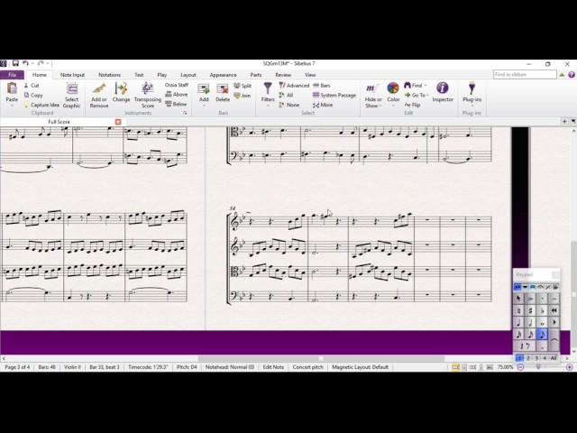 Composition Tutorial: How to Write a String Quartet (1) - Minuet and Trio - Part 11