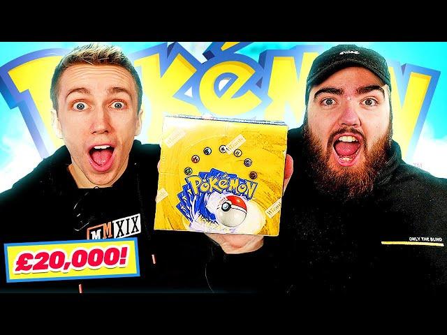 Opening the £20,000 BASE SET Pokémon Box with Miniminter! *INSANE PULLS*