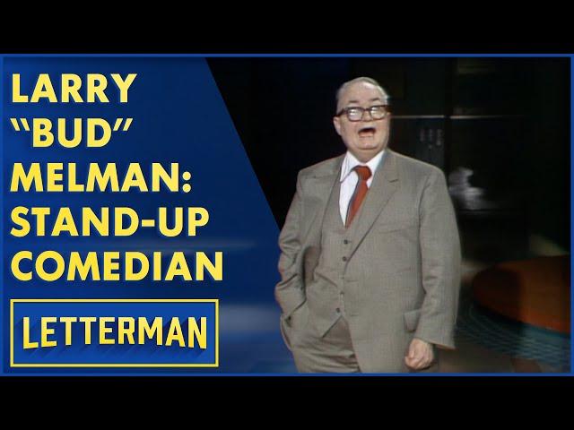 Larry "Bud" Melman Does Stand-Up Comedy | Letterman