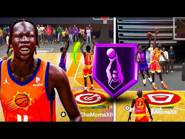 This 7'2 BOL BOL BUILD is a SERIOUS PROBLEM has REC PLAYERS QUITTING in NBA 2K24! BEST JUMPSHOT