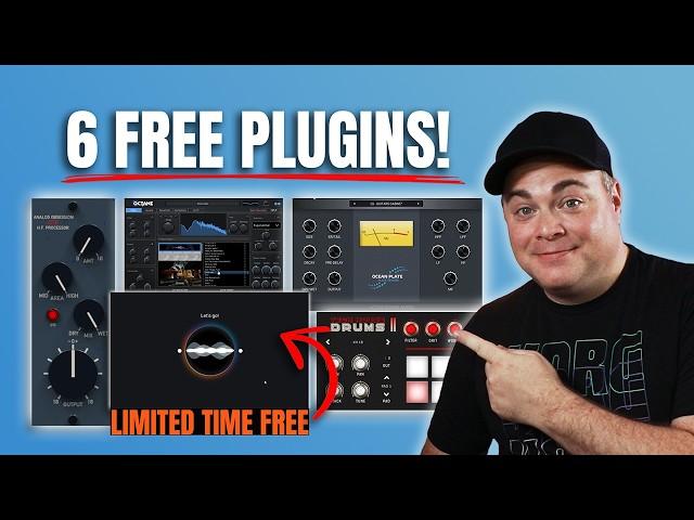 6 Free VSTs & 1 Limited Time Freebie