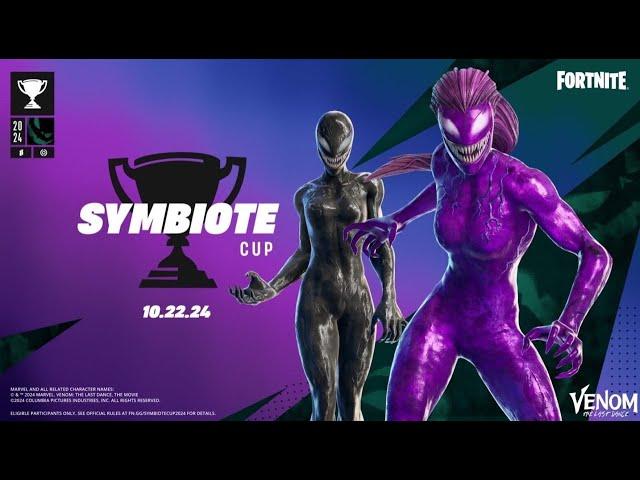 FORTNITEMARES *NEW* SYMBIOTE CUP! #fortnite #epicgames