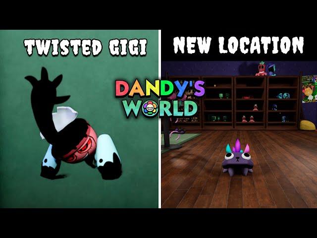 NEW TWISTED GIGI AND NEW LOCATION IN THE GAME | NEW UPDATE Dandy's World