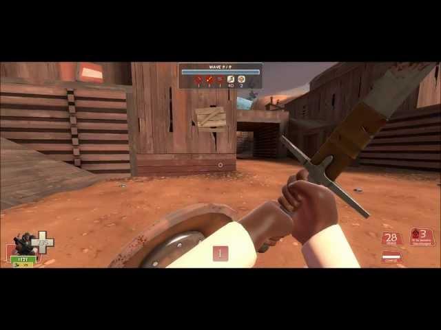 TF2 Mann vs Machine: DemoKnighting on Wave 8