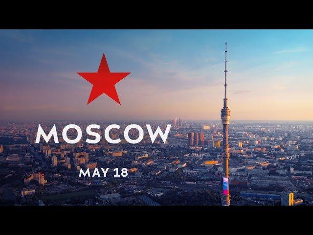 Moscow Russia Aerial Epic Cinematic Footage, May 2018 // Shot on DJI Phantom 4 PRO & Mavic Air