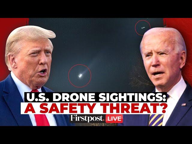 US Mystery Drone Sightings LIVE | Drones Over US Show Gaps in Airspace Security: Top Trump Adviser