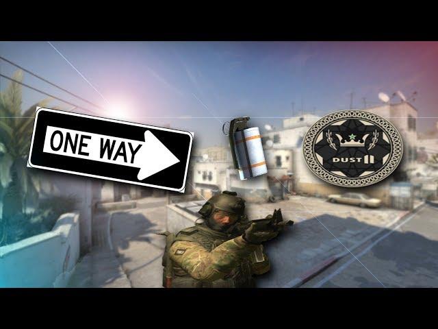 Топ 5 One-Way Smokes DUST 2 (CS:GO)
