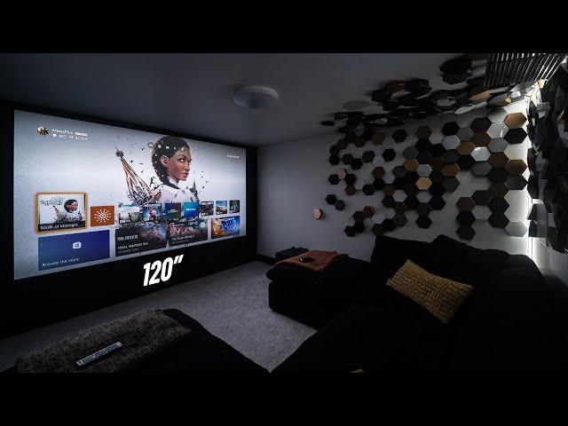 Upgrading my home theatre with a 120" ALR screen & 4K laser projector!