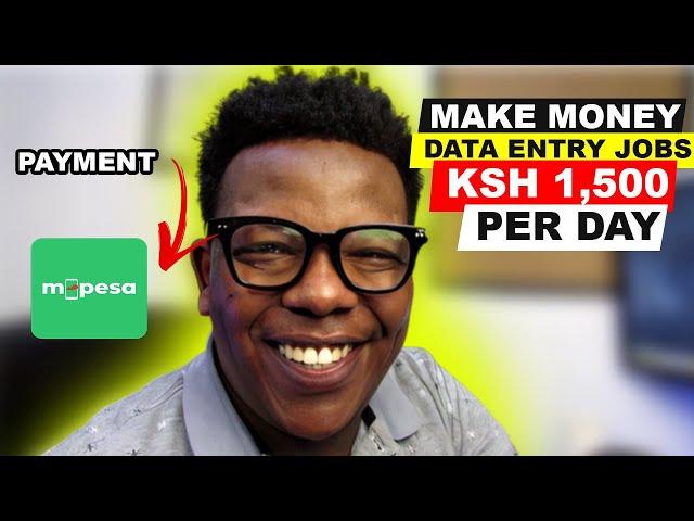 (KSH 1,500 PER DAY)Make Money Online Doing Data  Entry JOBS|Working for Home