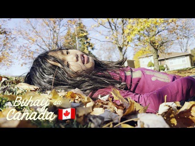 mapayapa't masayang hapon sa park (fall foliage & calming sound of autumn) ⎯Buhay Canada 