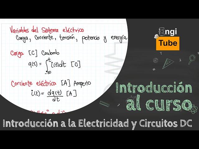 Clase 01 Introducción a la electricidad y Análisis de circuitos  Curso 01: Circuitos 1